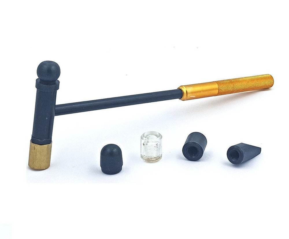 Light Duty Hobby Hammer with Interchangeable Tips Jewelers Tools