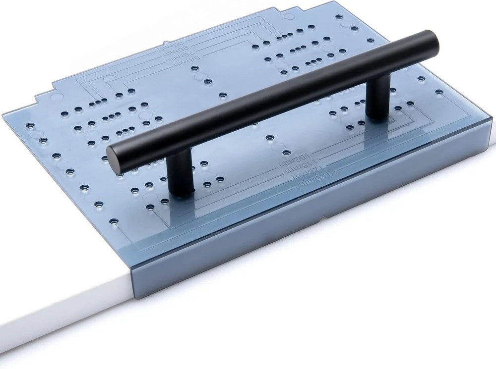 Cabinet Handle Template Tool Drawer Knob Pull Drill Mounting for Hardware Guide