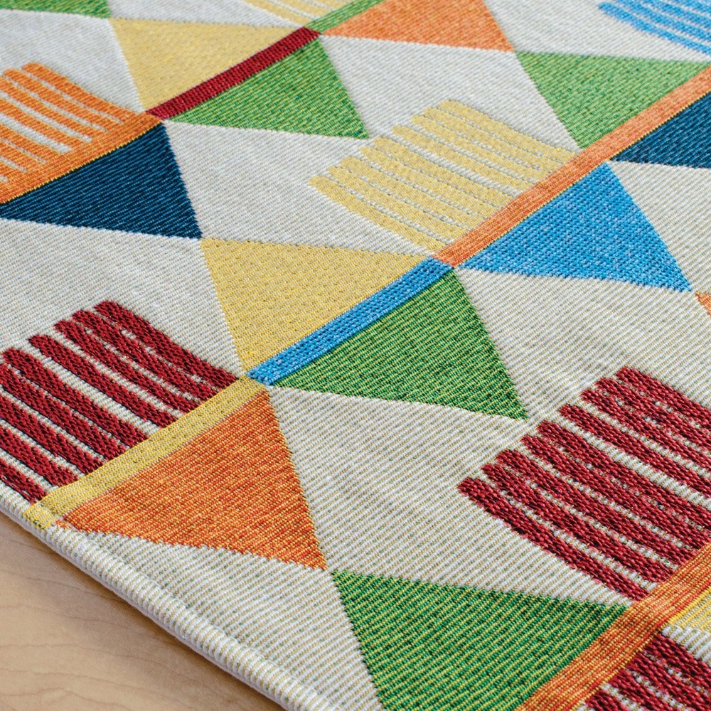 Kaplan Early Learning Vivid Primary Colors Decorative Runner