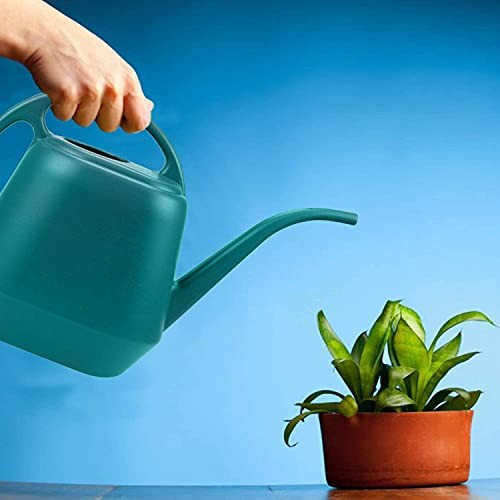Plastic Watering Can, 1-Gallon, Green