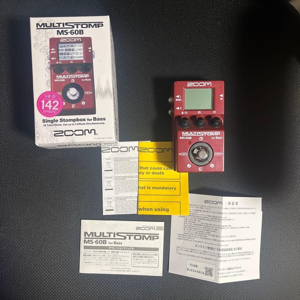 ZOOM MS-60B MULTISTOMP