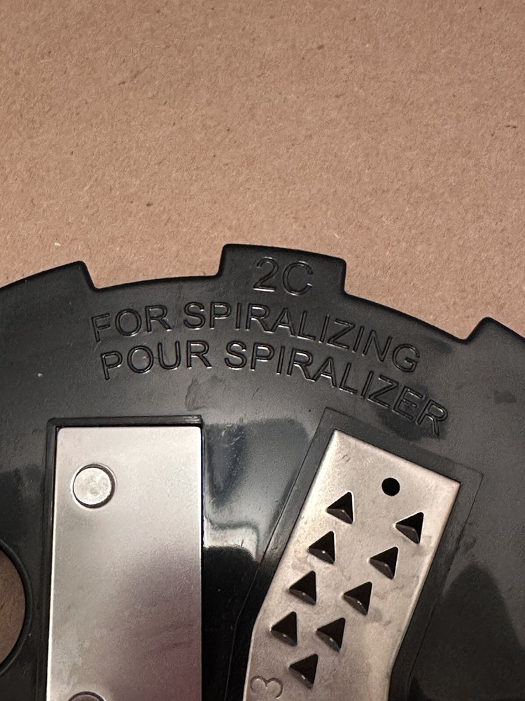 Veggie Bullet VB-102 Replacement Spiralizer Blade Disc 2C