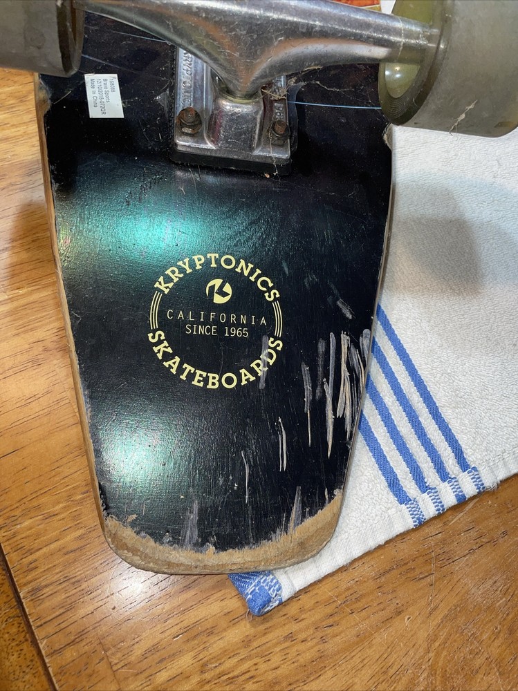 Kryptonics Longboard Skateboard. 36” Long.