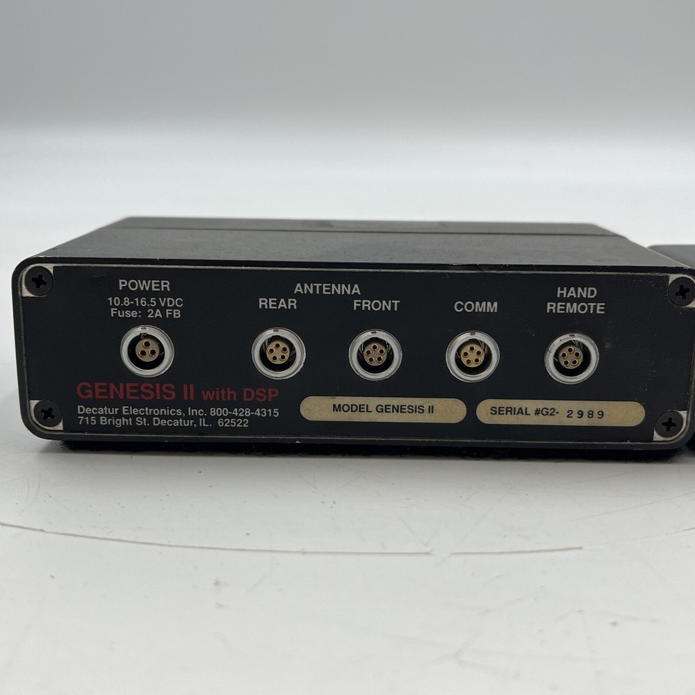 Genesis II Parts. Untested.