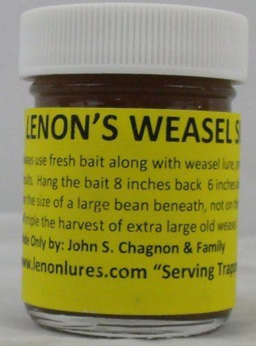 Lenon's Weasel Super All Call - Weasel Lure / Scent 1 oz. Jar