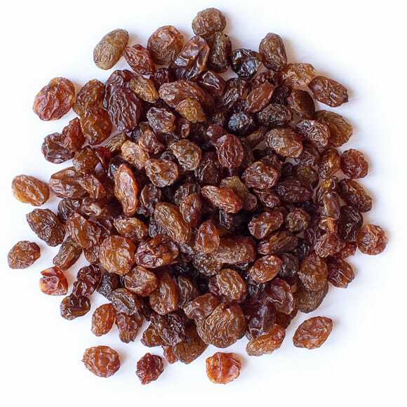 Bulk Black Thompson Raisins 10 Pound Wholesale Value Box