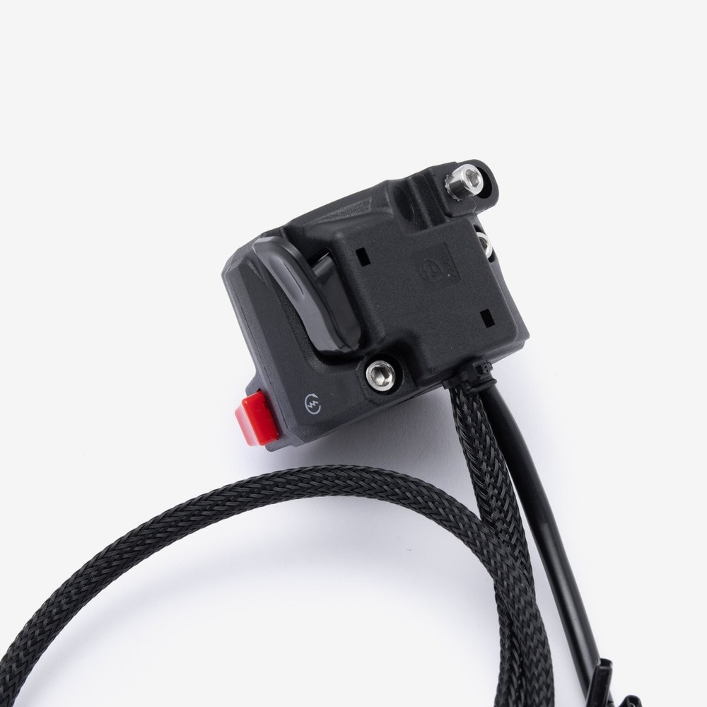 Right Handlebar Switch Direct Replacement Multifunctional Switch Assembly Black