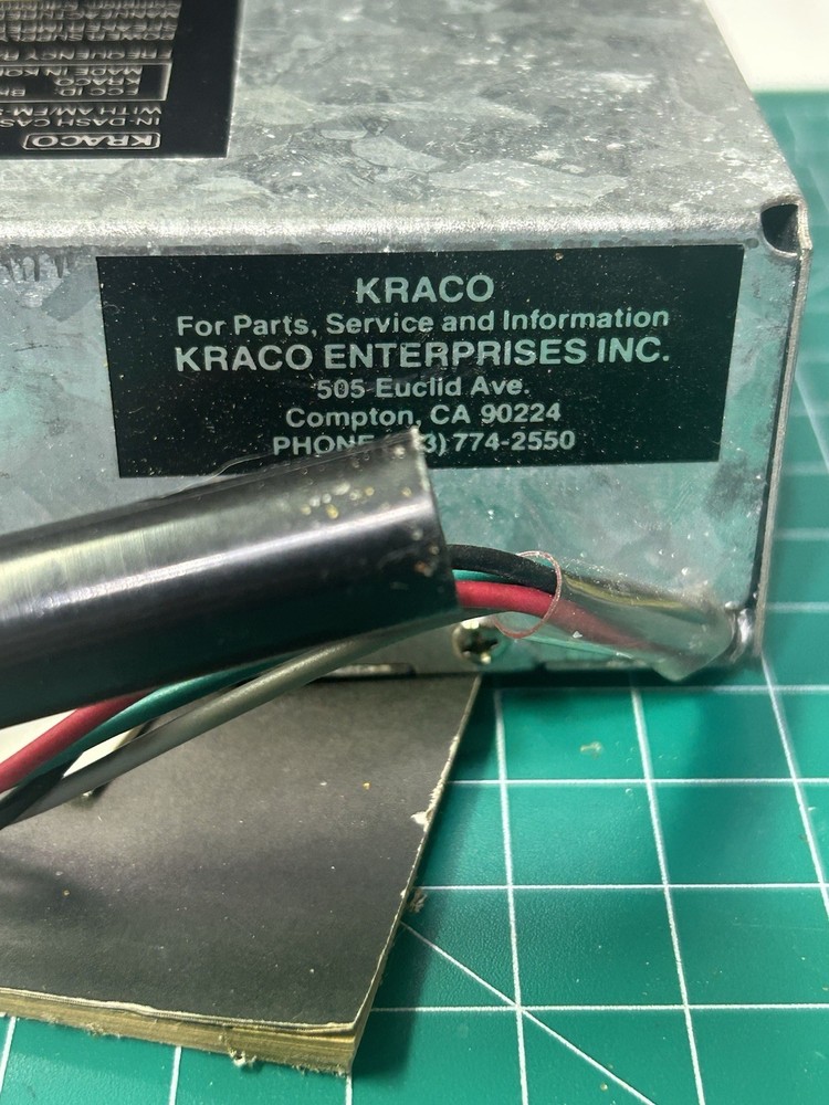 Kraco DASHMASTER Model KID-581P