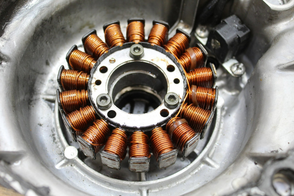 2002 02 Yamaha Raptor 660 Stator & Cover