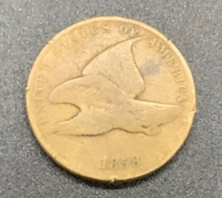 1858 FLYING EAGLE CENT