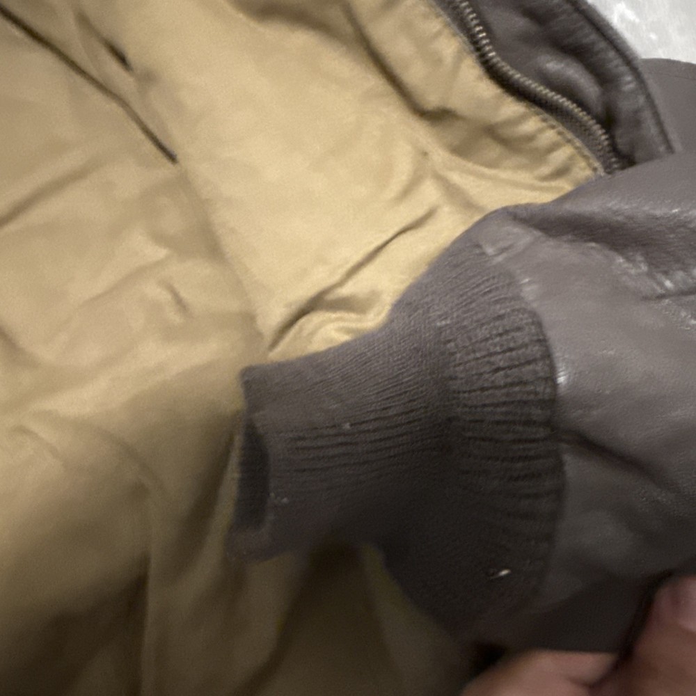 USAF A-2 Leather Flight Jacket 44R OFFICIAL ISSUE