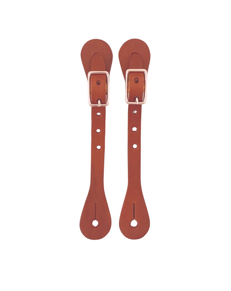 Leather Youth Harness Leather Spur Strap