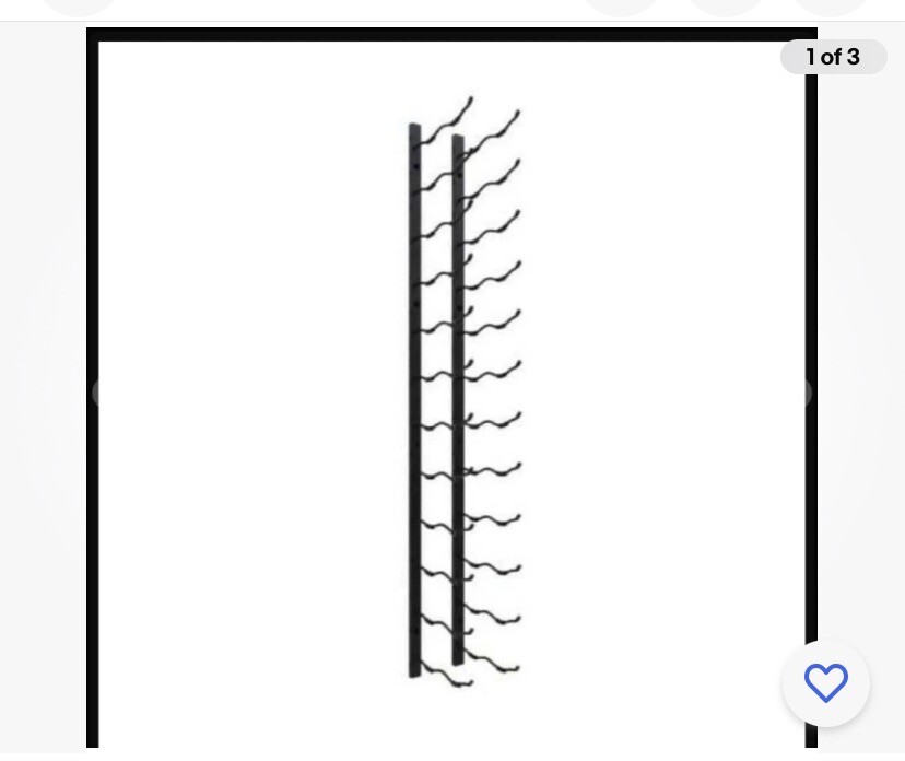 Smuxee 24 wine Bottle Rack Black