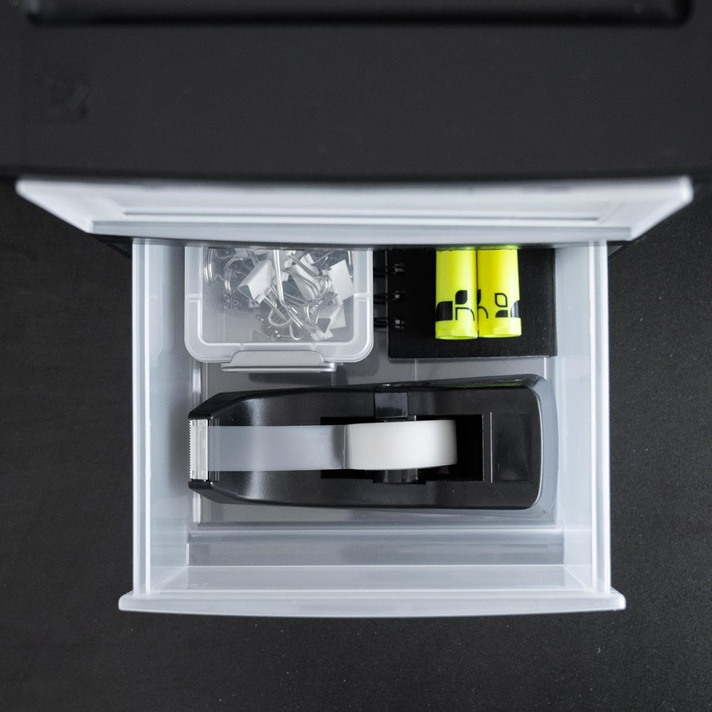 IRIS USA 6 Qt. Small Plastic Stacking Drawer, Stackable Storage Organizer Unit w