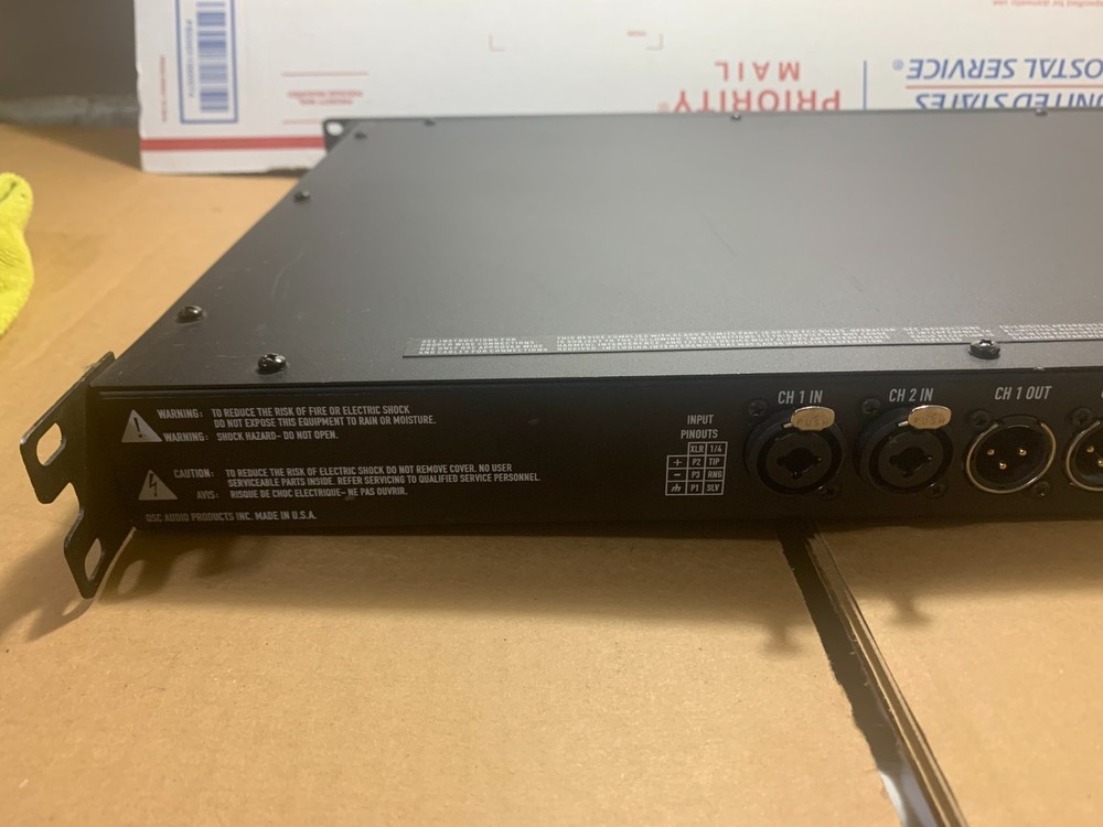 QSC DSP-30 Computer Configurable Digital Signal Processor