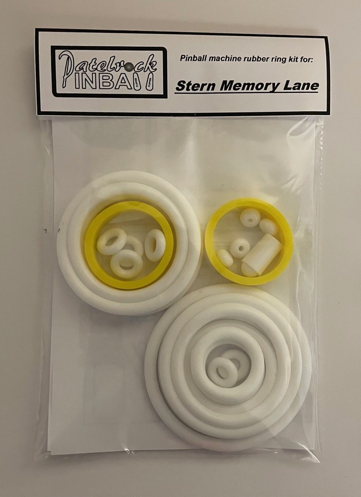 1978 Stern Memory Lane Pinball Machine Rubber Ring Kit