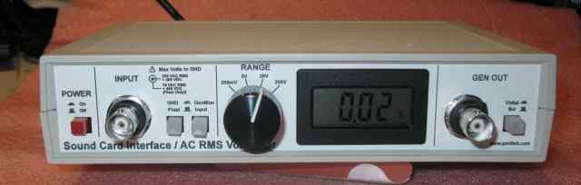 DIY PCB (only) - Sound Card Interface / RMS Voltmeter