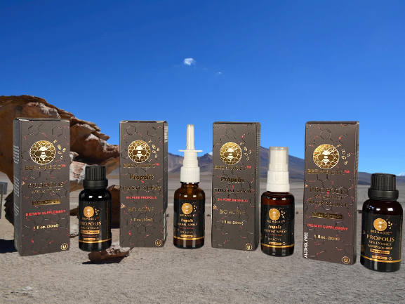 Propolis Extract Water Soluble , Bee Magic, 15% 30 ml. Kosher OU