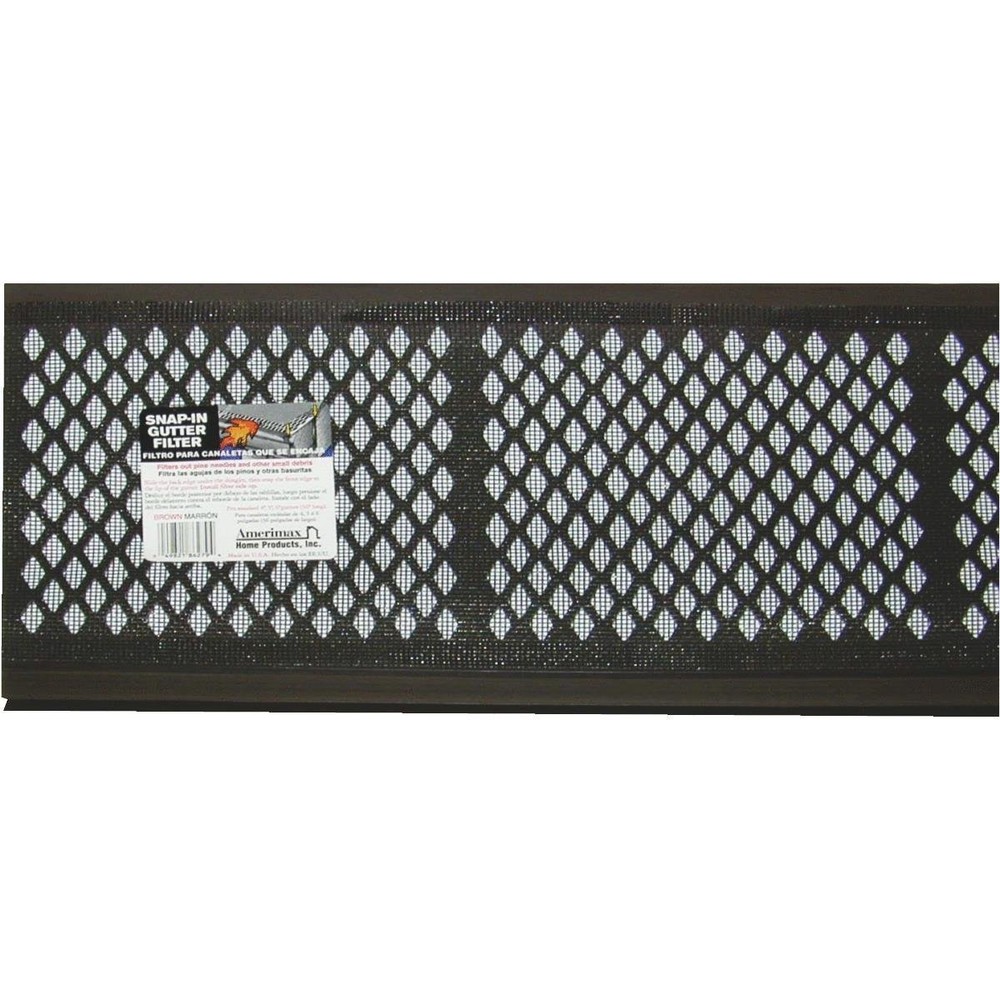 Amerimax Filtered Gutter Screen Brown 12 Pack