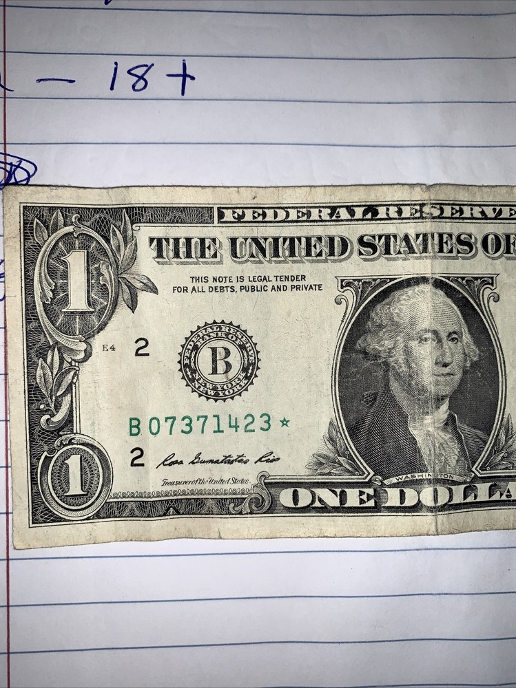 B07371423* 1$ DUPLICATE Star SERIAL NUMBER Error