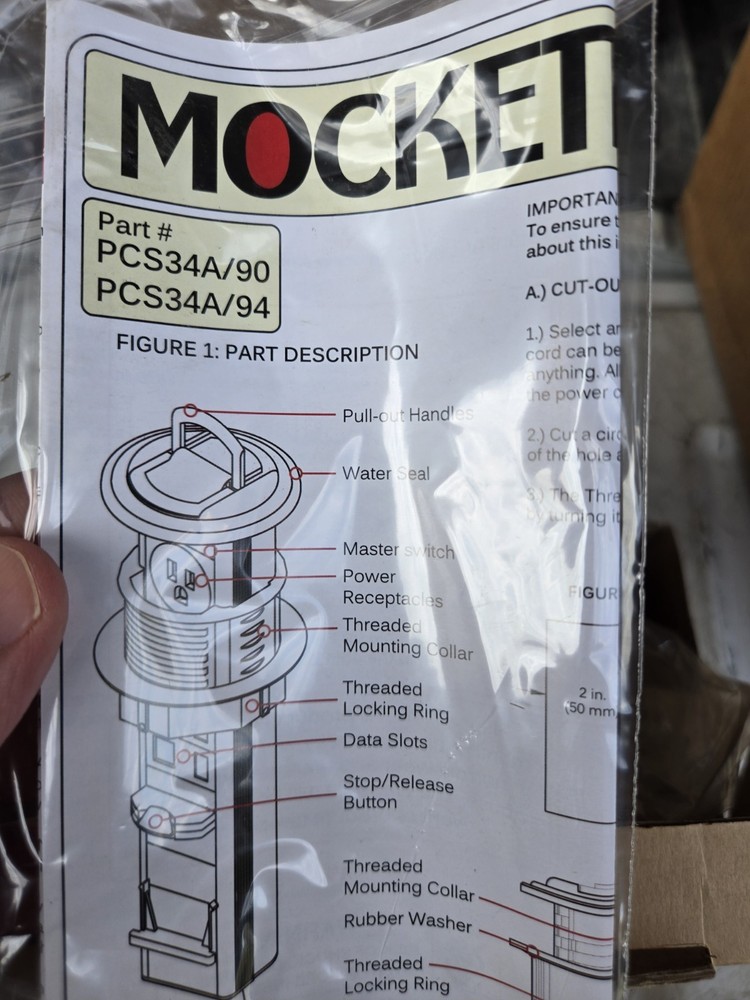 Doug Mockett pcs34a-90 powerdock 2250