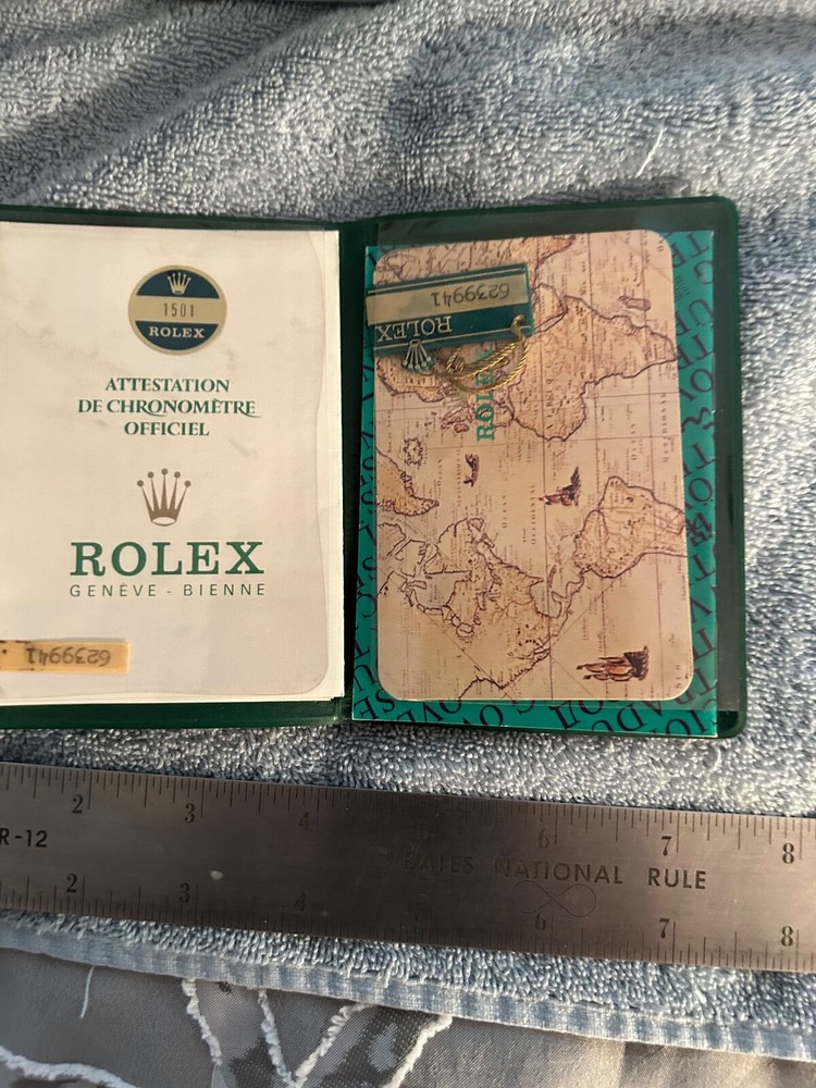 Vintage Rolex Booklet Geneve