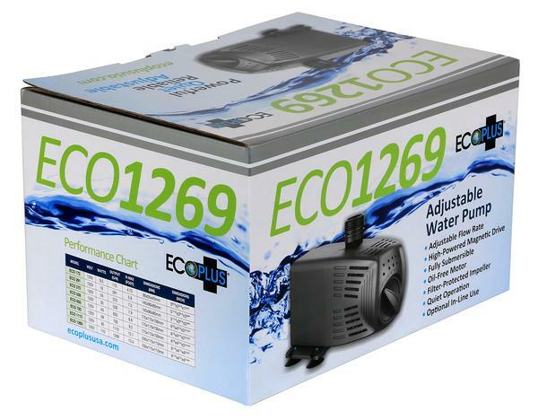 EcoPlus ECO1269 Adjustable Water Pump