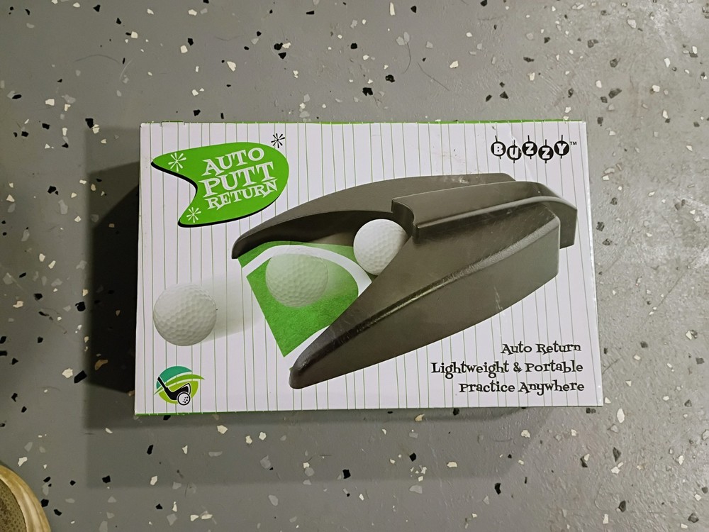 Buzzy Auto Putt Return Device NEW Lightweight Practice Golf  Putting