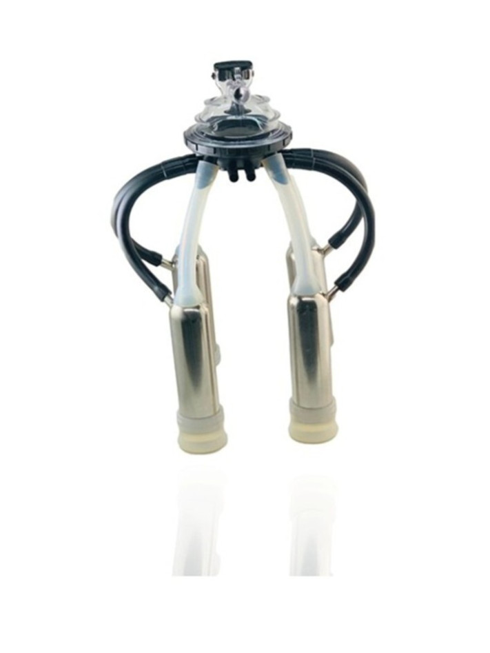 Cow Milk Cluster 200cc Silicone Liners for Cows with Extra Large Teats SS Shells