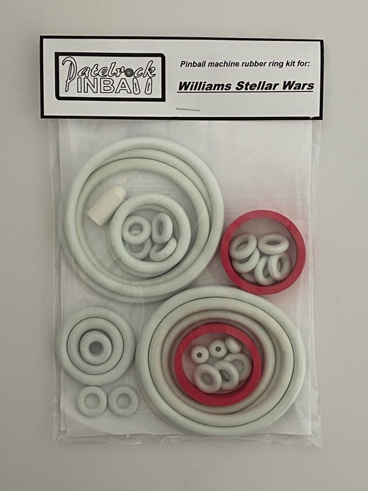 1979 Williams Stellar Wars Pinball Machine Rubber Ring Kit
