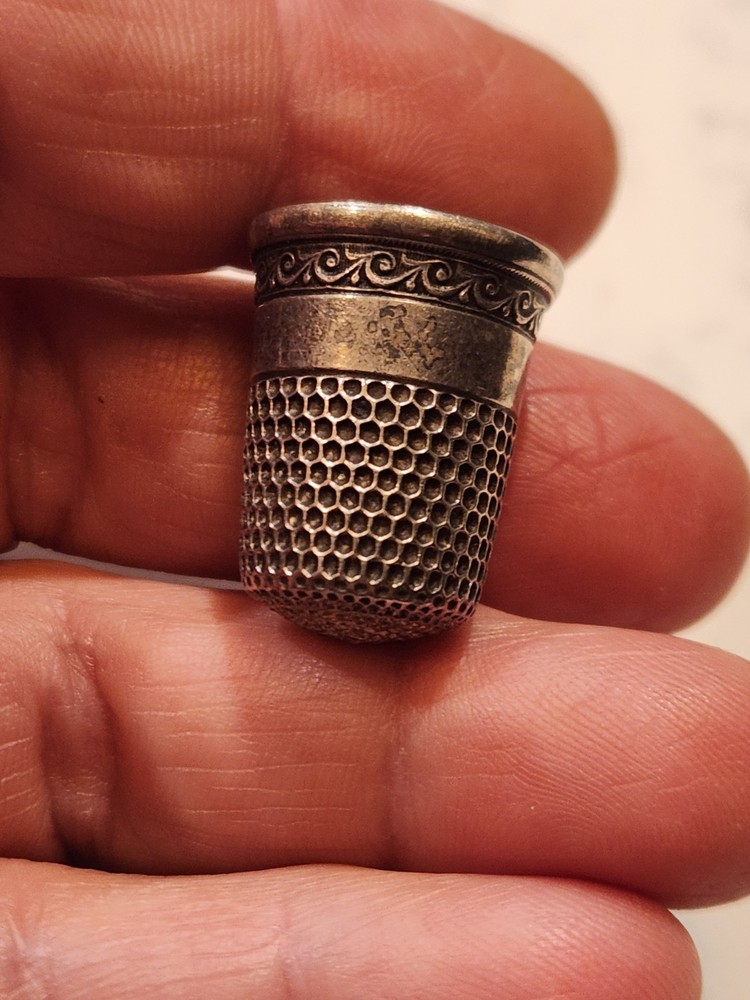#9 Sterling Silver Sewing Thimble
