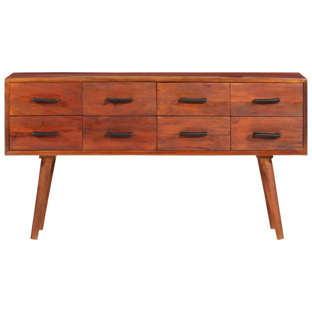 Sideboard Brown Solid Mango Wood, Iron Medium Sideboard