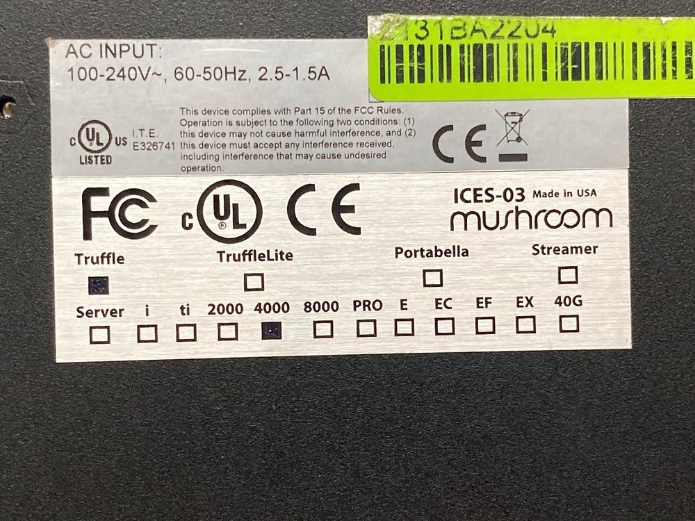 Mushroom Networks ICES-03