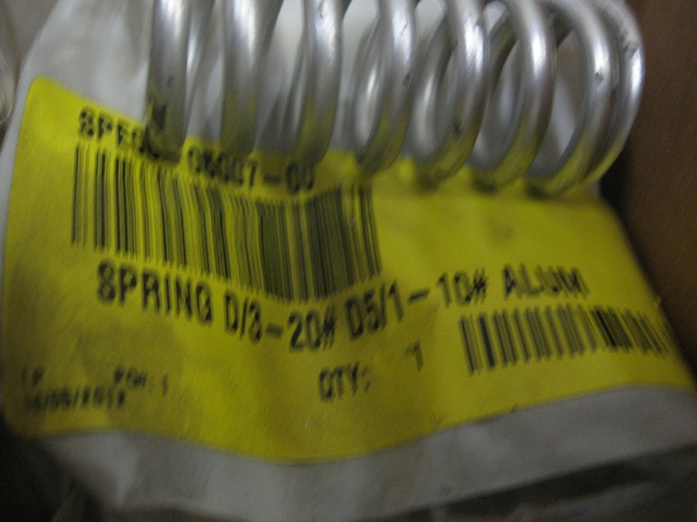 SPENCE ENGINEERING TYPE D SILVER PILOT SPRING 3-20 PSIG NOS 05-05007-00