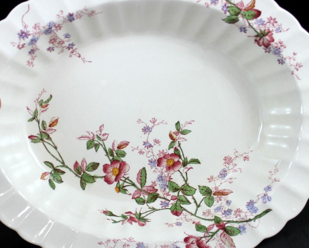 Spode Lorraine Oval Vegetable Bowl S/2184