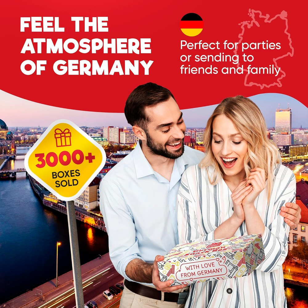 German Snack Box – Authentic German Chocolate & Snacks from Germany - Internatio