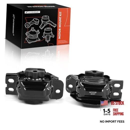 2PCS Front Left and Right Engine Motor Mount Kit Compatible with Dodge Ram