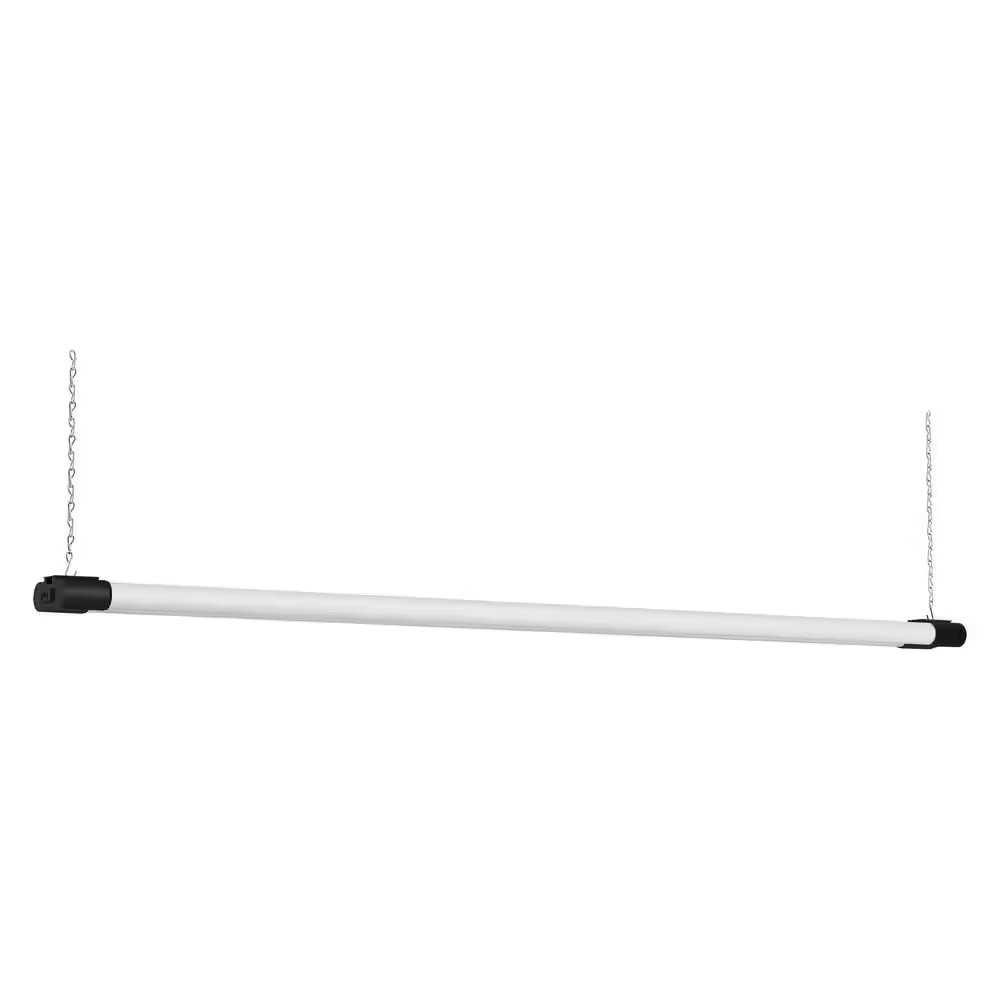 4 Ft 42-Watt LED White Shop Light Linkable Plug-In 1-Pack