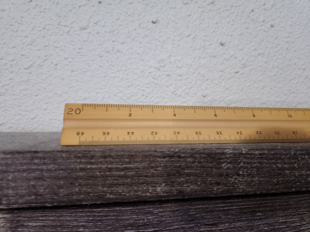 Vintage Triangle Ruler: POST 7311 U.S.ST'D
