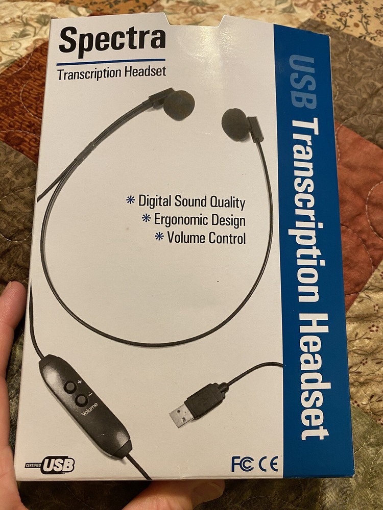Spectra Transcription Headset