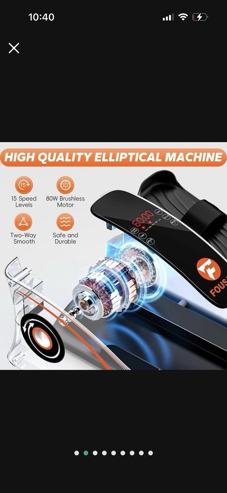 Under Desk Elliptical Machine