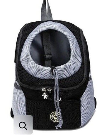 Pet Backpack Carrier Padded Shoulder Breathable