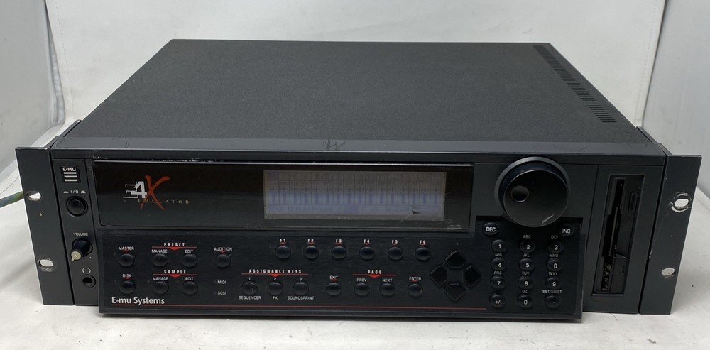 E-mu Systems E4X Turbo Model 6801/6820 Emulator Sampler *READ*