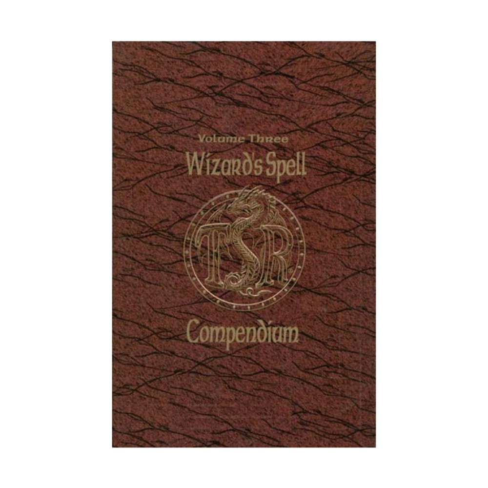 TSR AD&D 2nd Ed Wizard's Spell Compendium #3 VG