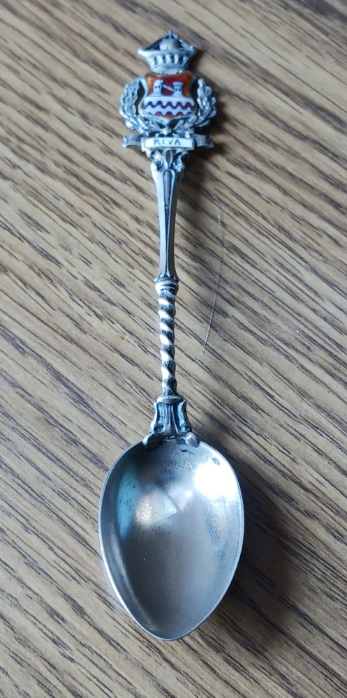 RIVA: "German Souvenir Spoon" 800 Silver Pre-Owned