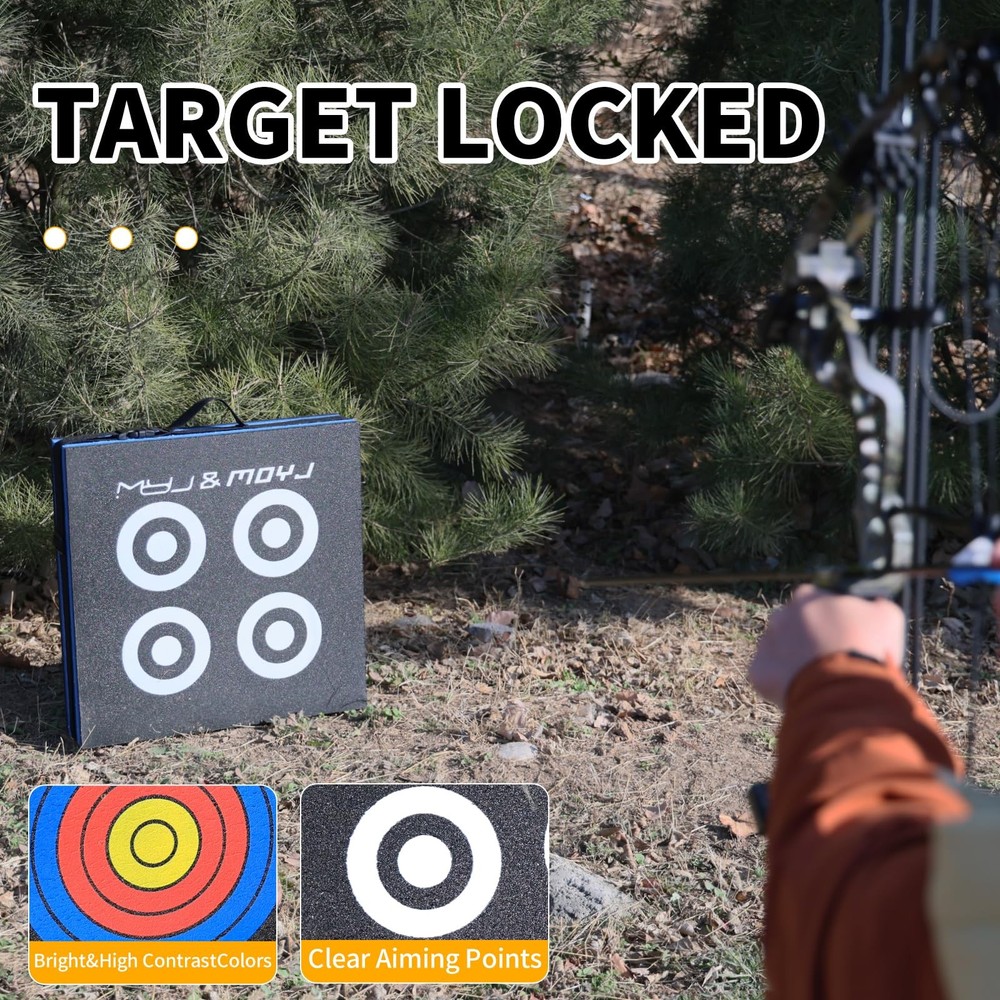 Archery Target XPE Material Compatible with Compound Bow, Longbow, Composite