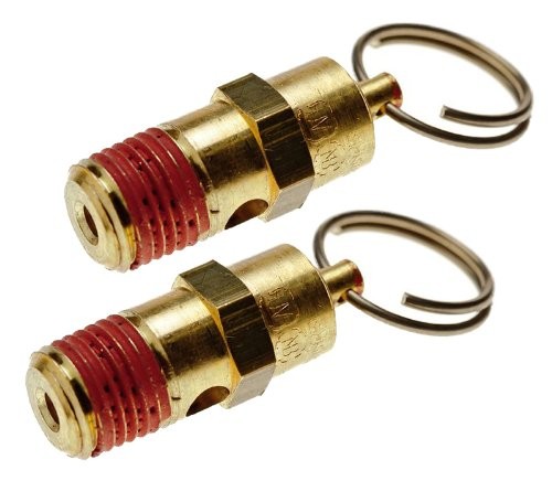 Porter Cable C2002/C2006 Compressor Replacement 2 Pack Safety Valve - A17987-2PK