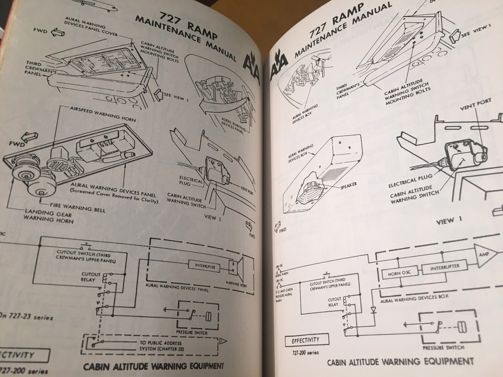 Boeing 727 Ramp Maintenance Manual
