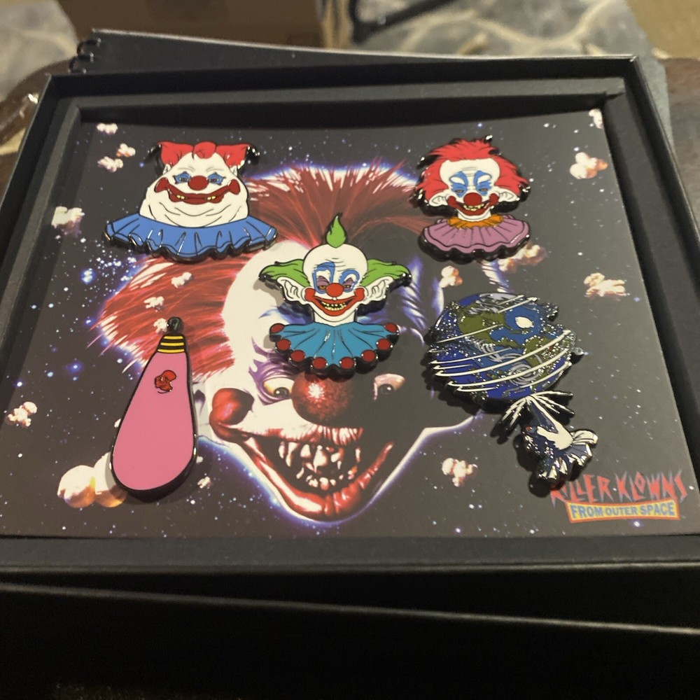 KILLER KLOWNS FROM OUTER SPACE ENAMEL PIN SET