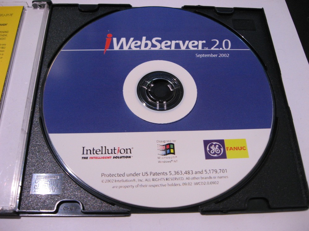 Intellution FIX Dynamics WebServer 2.0 Software CD - Used Original Package